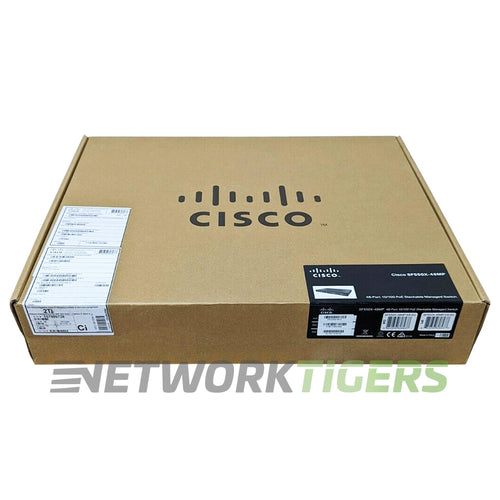 NEW Cisco SF550X-48MP-K9-NA 48x FE PoE+ RJ-45 2x 10GB Combo Switch
