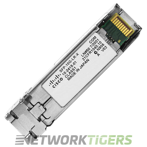 Cisco SFP-10G-LR-X 10GB BASE-LR Long Reach Multi Rate SMF SFP+ Transceiver