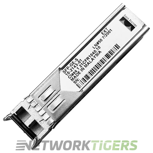 Cisco SFP-GE-S 1GB BASE-SX 850nm MMF LC SFP Transceiver w/ DOM