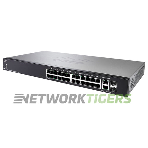 Cisco SG250-26-K9-NA Small Business 250 24x 1GB RJ-45 2x 1GB Combo Switch