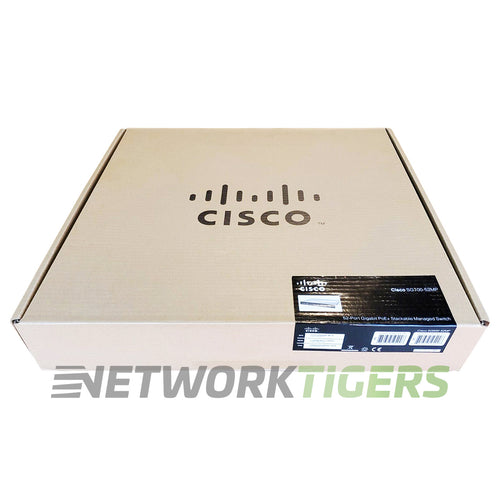 NEW Cisco SG300-52MP-K9 48x 1GB PoE+ RJ-45 2x 1GB Combo Switch