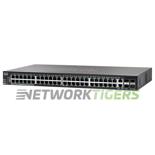 Cisco SG350X-48-K9-NA Small Business 350X 48x 1GB RJ-45 4x 10GB Combo Switch