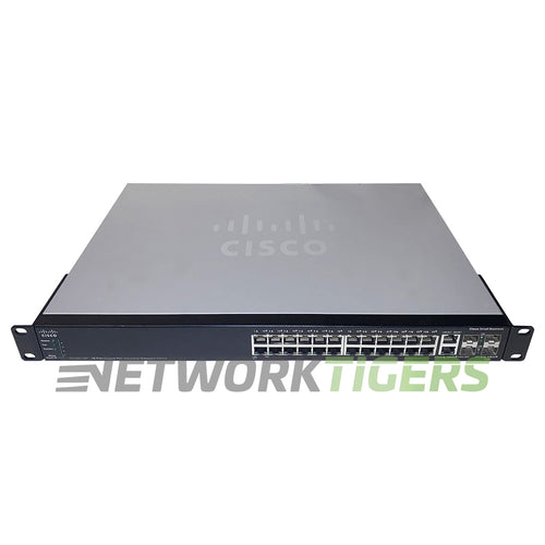 Cisco SG500-28P-K9 Small Business 500 24x 1GB PoE+ RJ-45 2x 1GB Combo Switch