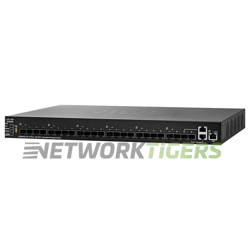 Cisco SG550XG-24F-K9-NA 24x 10GB SFP+ 2x 10GB Combo Switch