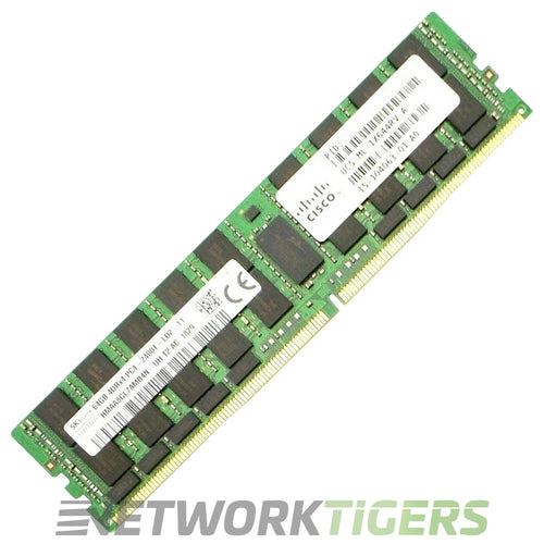 Cisco UCS-ML-1X644RV-A 64GB DDR4-2400-MHz LRDIMM/PC4-19200/Quad Rank Memory