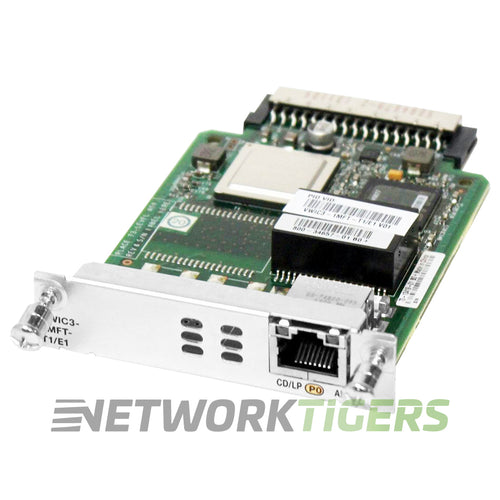 Cisco VWIC3-1MFT-T1/E1 1x T1/E1 Multiflex Trunk Router WAN Interface Card