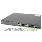 Cisco WS-C2960X-24PD-L 24x 1GB PoE RJ45 2x 10GB SFP+ Switch product image 1