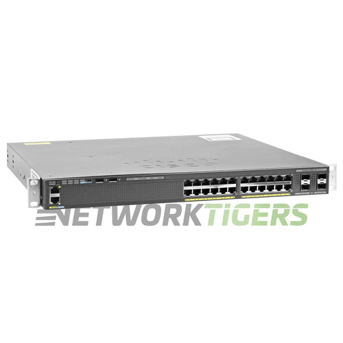 Cisco WS-C2960XR-24PS-I Catalyst 2960XR 24x 1GB PoE RJ-45 4x 1GB SFP Switch