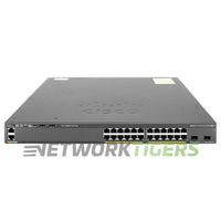Cisco WS-C2960XR-24TD-I 24x 1GB RJ45 2x 10GB SFP+ Switch