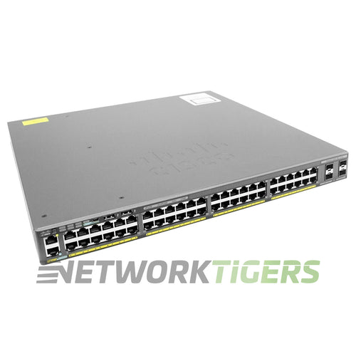Cisco WS-C2960XR-48LPS-I 48x 1GB RJ-45 4x 1GB SFP Switch