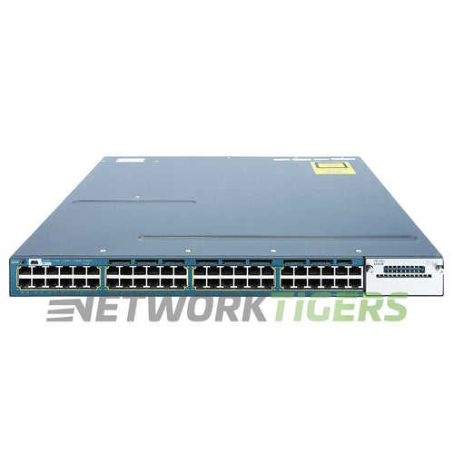 Cisco WS-C3560X-48P-S 48x 1GB PoE+ RJ-45 1x Module Slot Switch