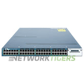 Cisco WS-C3560X-48PF-E Catalyst 3560X 48x 1GB PoE+ 1x Module Slot Switch product image 1