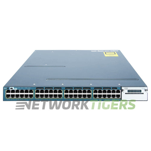 Cisco WS-C3560X-48PF-E 48x 1GB PoE+ 1x Module Slot Switch