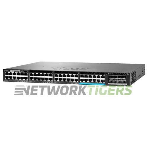 Cisco WS-C3650-12X48FD-L (36x 1GB 12x MultiGB) PoE+ RJ-45 2x 10GB SFP+ Switch