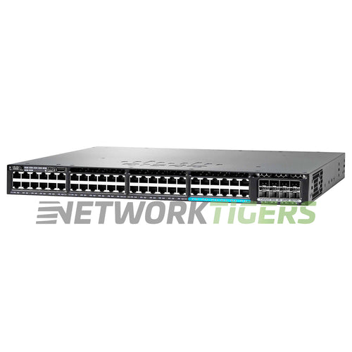 Cisco WS-C3650-12X48UQ-E (36x 1GB 12x MultiGB) UPoE RJ-45 4x SFP+ Switch