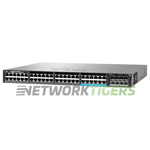 Cisco WS-C3650-12X48UQ-L (36x 1GB 12x MultiGB) UPoE RJ-45 4x 10GB SFP+ LB Switch