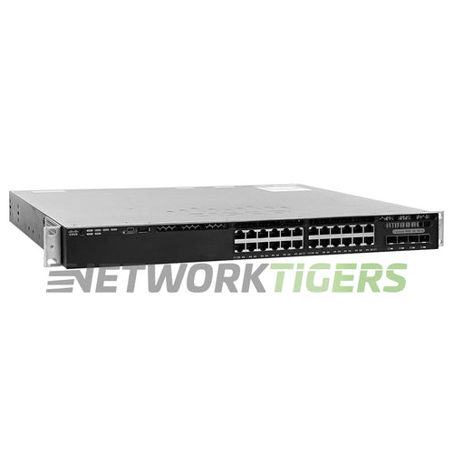 Cisco WS-C3650-24TS-S 24x 1GB RJ-45 4x 1GB SFP Switch