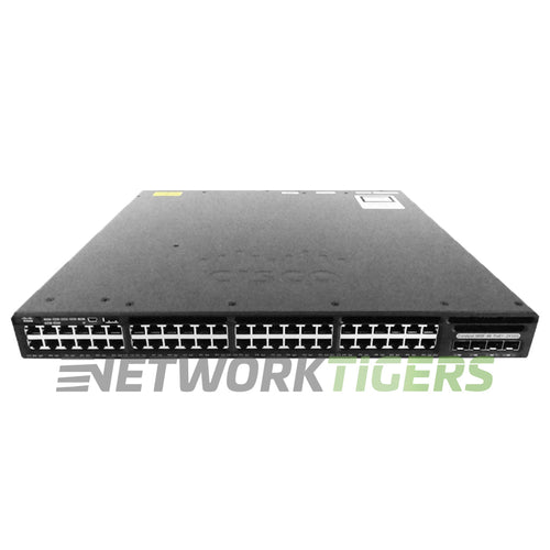 Cisco WS-C3650-48FD-E 48x 1GB PoE+ RJ-45 2x 10GB SFP+ 2x 1GB SFP Switch