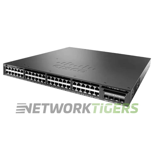 Cisco WS-C3650-48FS-L Catalyst 3650 48x 1GB PoE+ RJ-45 4x 1GB SFP Switch