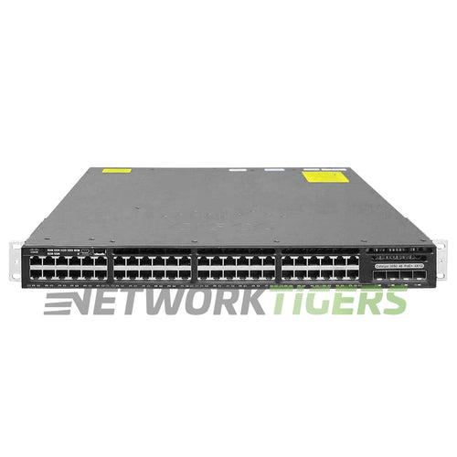 Cisco WS-C3650-48PS-E 48x 1GB PoE+ RJ-45 4x 1GB SFP Switch