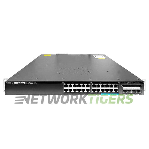 Cisco WS-C3650-8X24UQ-S Catalyst 3650 24x MultiGB UPoE RJ-45 4x 10GB SFP+ Switch