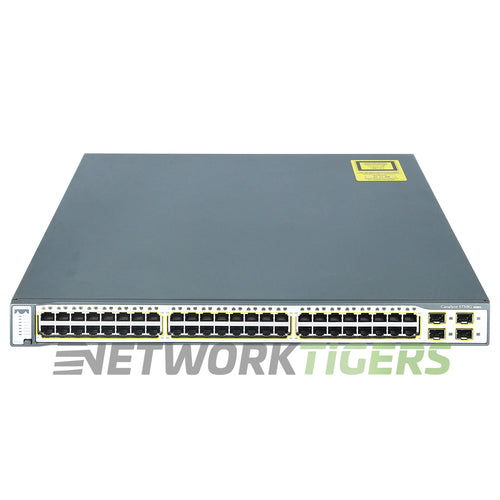 Cisco WS-C3750G-48TS-S Catalyst 3750G 48x 1GB RJ-45 4x 1GB SFP Switch