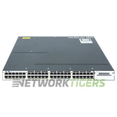 Cisco WS-C3750X-48P-L 48x 1GB PoE+ RJ45 1x Module Slot Switch product image 1