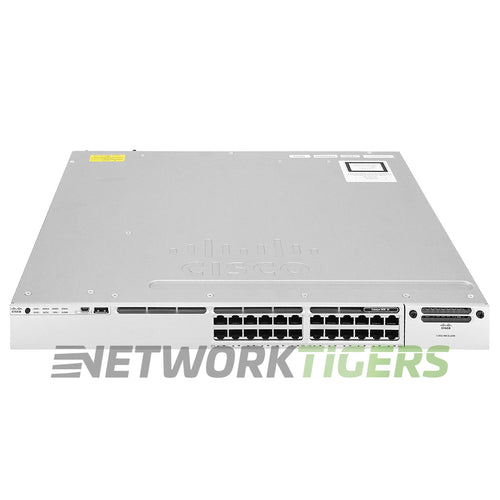 Cisco WS-C3850-24PW-S 24x 1GB PoE+ RJ-45 Manages 5x APs 1x Module Slot Switch