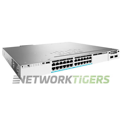 Cisco WS-C3850-24XU-L 24x MultiGB UPoE RJ-45 1x Module Slot Switch