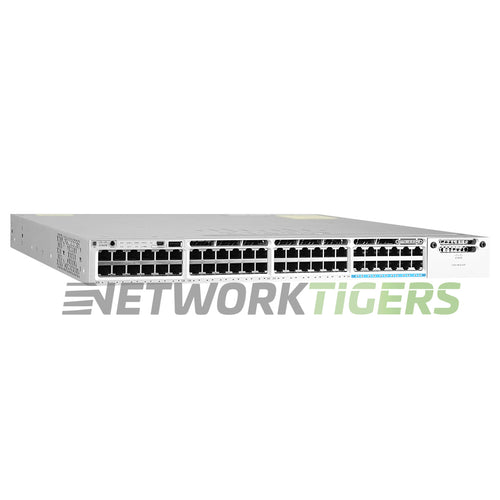 Cisco WS-C3850-48UW-S 48x 1GB UPoE RJ-45 1x Module Slot IPB Switch w/ 5x APL