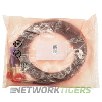 NEW Dell 470-AAXG 3m QSFP+ to 4x 10GB SFP+ NVP13 Direct Attach Breakout Cable