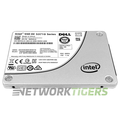 Dell DPD14 PowerEdge S3710 Series 800GB SATA SSD Memory