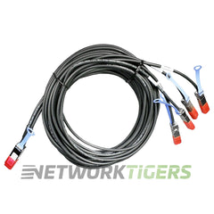 Dell 470-AAXH 5m 40GB QSFP to 4x 10GB SFP+ P8T4W FMJDG DA Breakout Cable