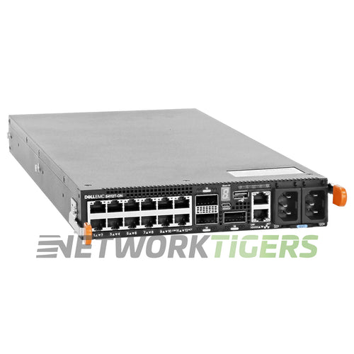 Dell S4112T-ON 12x 10GB Copper 3x 100GB QSFP28 Front-to-Back Airflow Switch