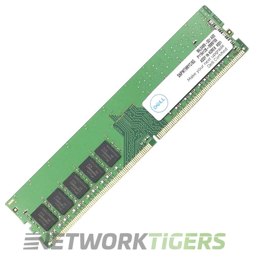 Dell SNPMT9MYC/8G DDR4 UDIMM 8GB 1Rx8 2400MHz ECC Server Memory