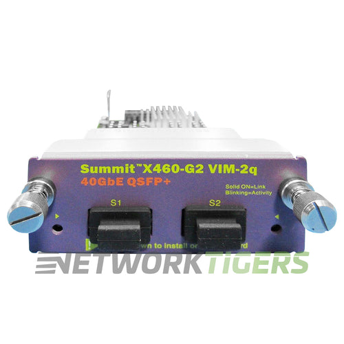 Extreme 16710 X460-G2 VIM-2q 2x 40GB QSFP+ Switch Module