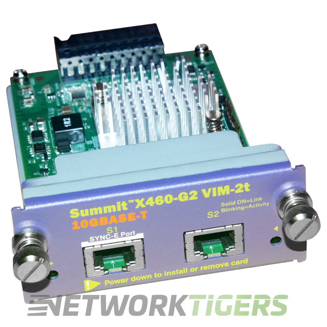 16712 | Extreme VIM-2t Module | ExtremeSwitching X460-G2 Series