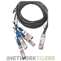 Fiberstore Q-4S2802 2m 100GB QSFP28 to 4x 25GB SFP28 DAC Breakout Cable