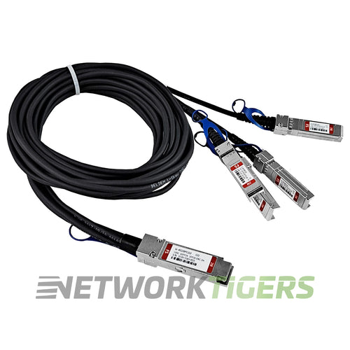 Fiberstore Q-4S28PC02 2m 100GB QSFP28 to 4x 25GB SFP28 Breakout Cable