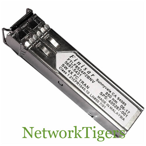 Finisar FTLF8524P2BNV 4GB FC 850nm MMF Narrow Extraction Bail SFP Transceiver
