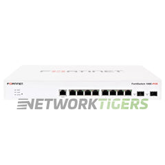 Fortinet FS-108E-POE 100 Series 8x 1GB RJ45 (4x PoE) 2x 1GB SFP Switch