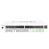 Fortinet FS-148F-FPOE 100 Series 48x 1GB PoE RJ45 4x 10GB SFP+ Switch product image 1