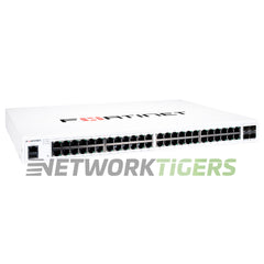 Fortinet FS-148F-PoE 100 Series 48x 1GB RJ45 (24x PoE) 4x 10GB SFP+ Switch