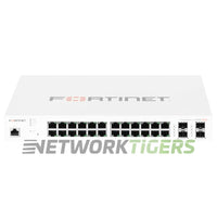 Fortinet FS-224E-POE 200 Series 24x 1GB RJ45 (12x PoE) 4x 1GB SFP Switch