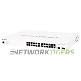 Fortinet FS-424D-POE 400 Campus 24x 1GB RJ45 (12x PoE+) 2x 10GB SFP+ Switch product image 1