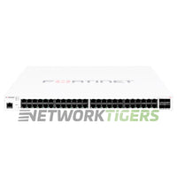 Fortinet FS-448D-FPOE 48x 1GB PoE+ RJ45 4x 10GB SFP+ Switch