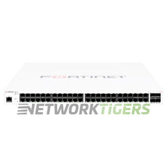 Fortinet FS-448D-FPOE 48x 1GB PoE+ RJ45 4x 10GB SFP+ Switch