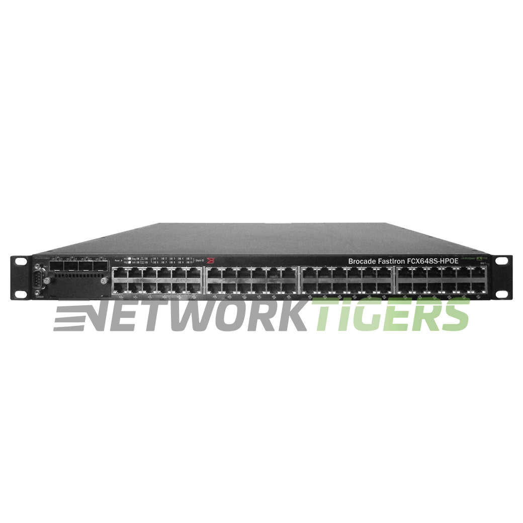FCX648S-HPOE | Brocade Switch | FCX Series - NetworkTigers