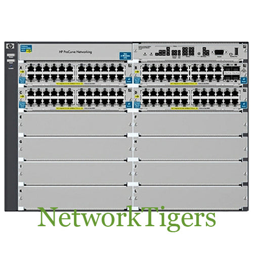 HPE J9448A 5400zl Series 96x GE PoE+ 4x 1G SFP 8x Open Mod Slot Switch - NetworkTigers