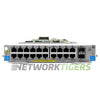 HPE J9536A 5400zl Series 20x 1GB PoE+ RJ45 2x 10GB SFP+ Switch Module